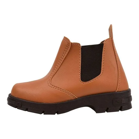 Botina Infantil Jequinha Menino Elástico Caramelo Full