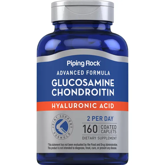 Piping Rock Glucosamine Chondroitin  160 Caplets  Vfcby