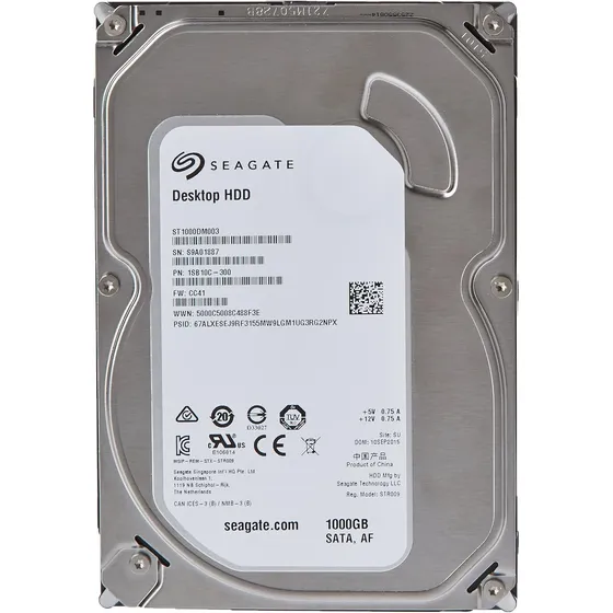 Disco Duro 1tb Seagate Sata Iii 3.5 Pc Cctv Dvr Camara