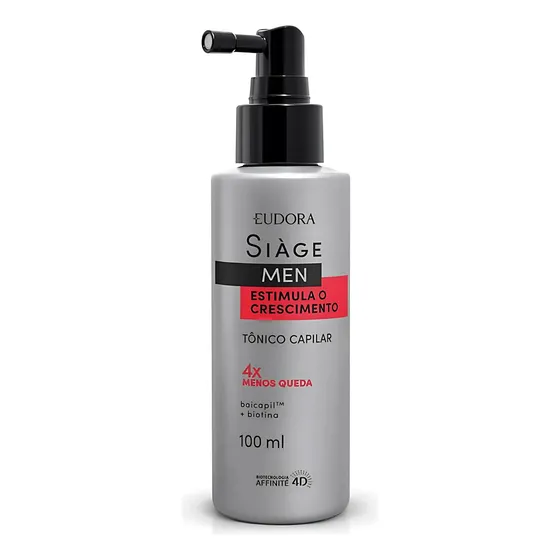 Tônico Capilar Estimula O Cresc. Siage Men 100ml - Eudora
