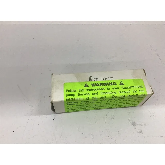 Warren-rupp 031-012-000 Sandpiper Sleeve/spool Set  Dda