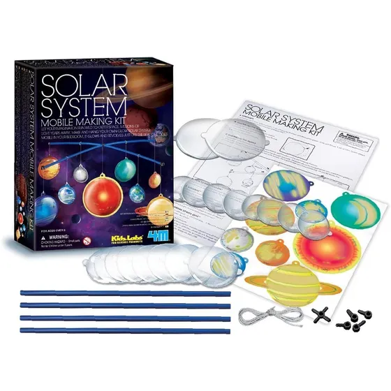Experimento Kit Móvil Sistema Solar Niños Espacio Planetas