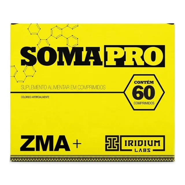 Somapro Con Zma Precursor Hormonal 60 Comprimidos Somatodrol