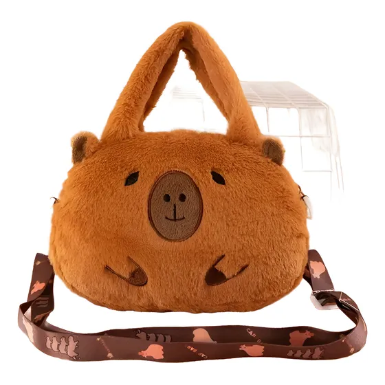 Cartera Infantil Niñas Capibara Correa Con Diseño