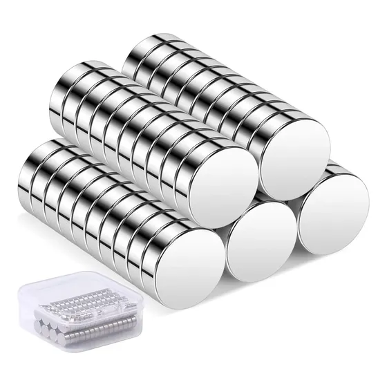 50 Imanes De Neodimio Superfuertes De 8 X 3 Mm
