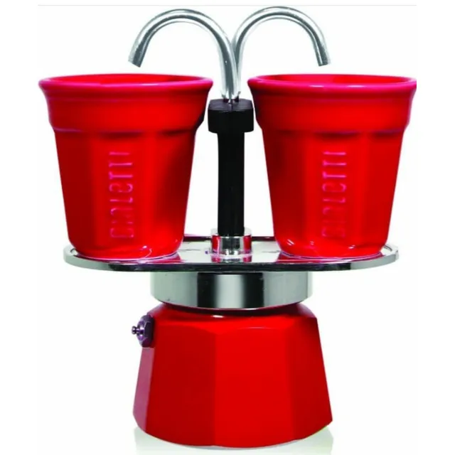 Cafetera Bialetti 2 Tazas Greca Set Tu Y Yo Exprés 270ml Ori