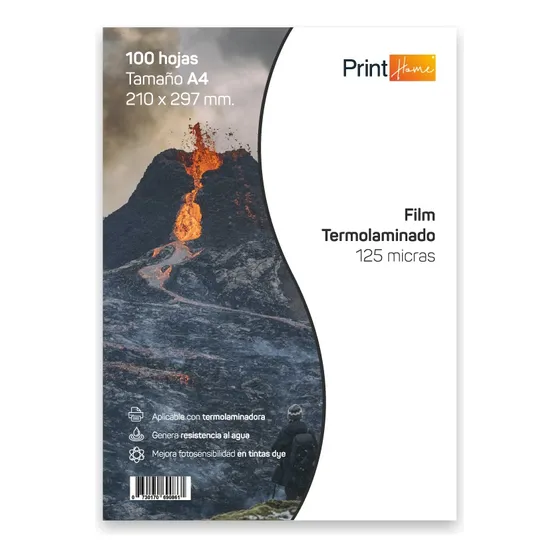 Termolamina ,papeleria, A4 X 100  Laminas,125micrones,