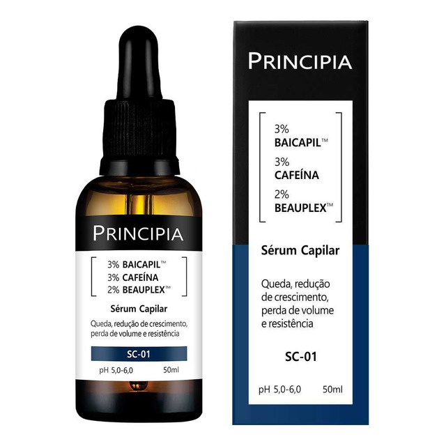 Sérum Capilar Principia Sc-01 Antiqueda - Baicapil + Cafeína Sérum Capilar Principia Sc-01 Antiqueda - Baicapil + Cafeína