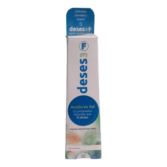 Pomada Crema Gel Espasmos Deses3 220ml
