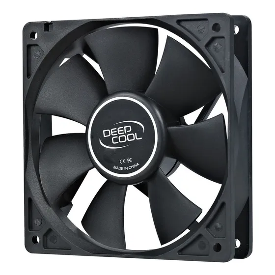 Cooler Gabinete Deepcool Negro 120mm 1300rpm Molex Y 3 Pines Led Sin