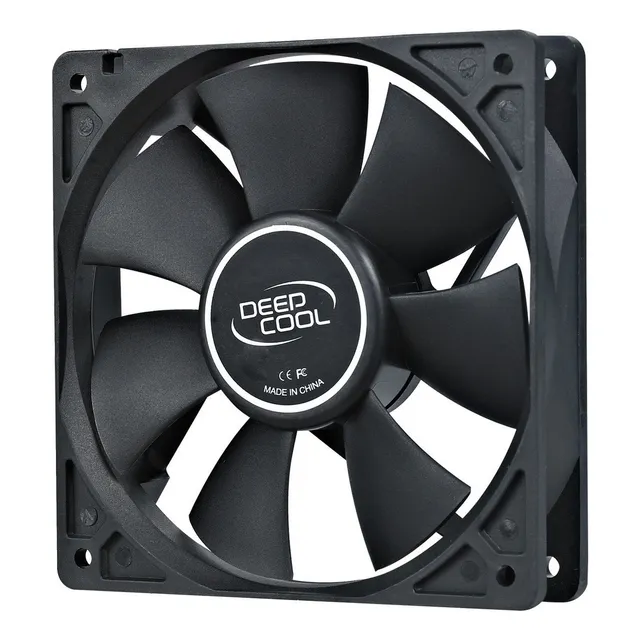 Cooler Gabinete Deepcool Negro 120mm 1300rpm Molex Y 3 Pines Led Sin