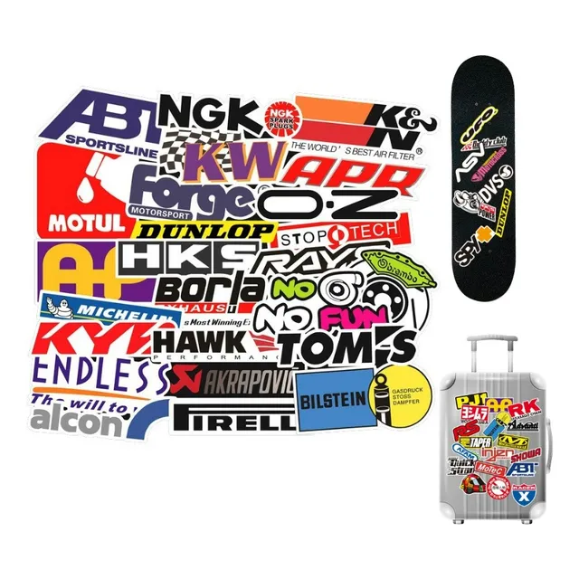 103 Sticker Pegatina Marcado Skate Coche Motocicleta Laptop