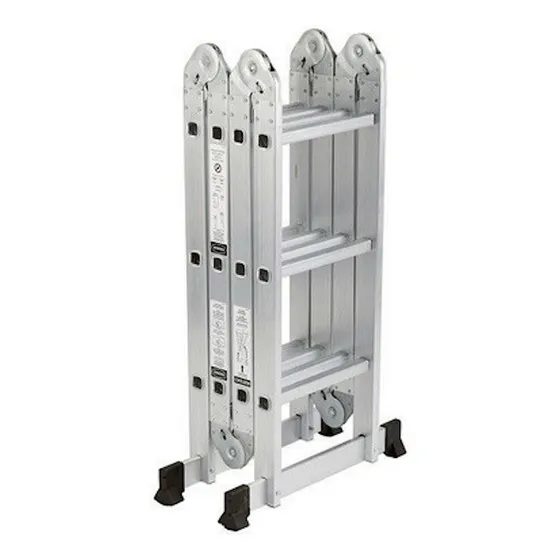 Escalera Extensible Aluminio 12 Pasos,150kg Max.