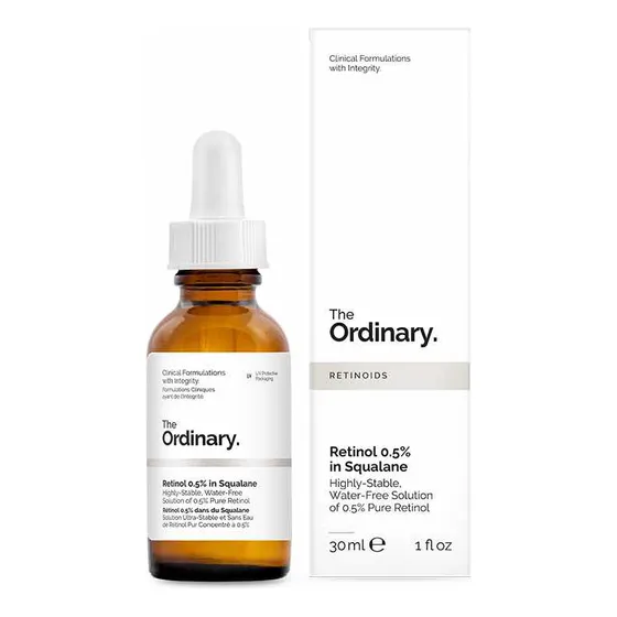 The Ordinary Retinol 0.5% Squalane, 30ml, Original (+regalo)
