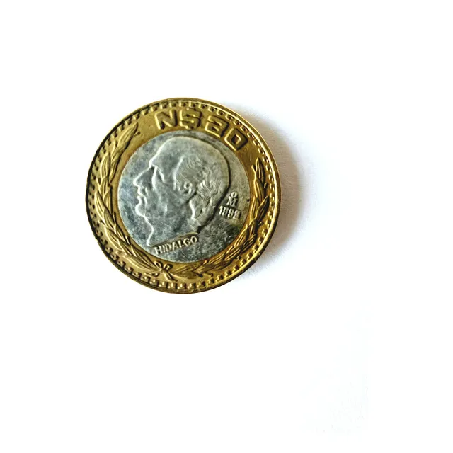 1 Moneda 20 Pesos Miguel Hidalgo 1993 En Buen Estado