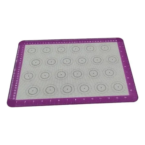 Placa De Silicona Tipo Silpat Macarons Antiadherente 30x40cm