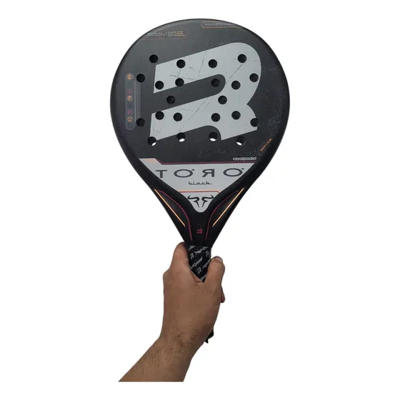Paleta Royal Padel Toro Black