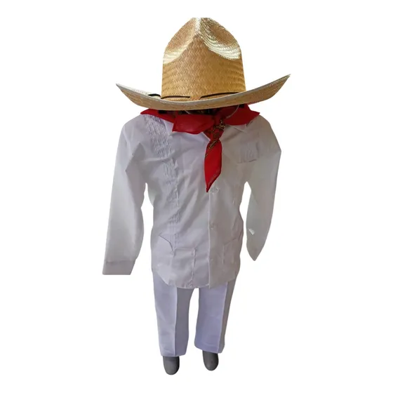 Disfraz Traje Veracruzano Jarocho Niño Bailable Folklorico Suit Veracruz