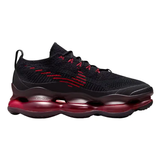 Championes Nike Air Max Scorpion Flyknit Bred Rojo Negro