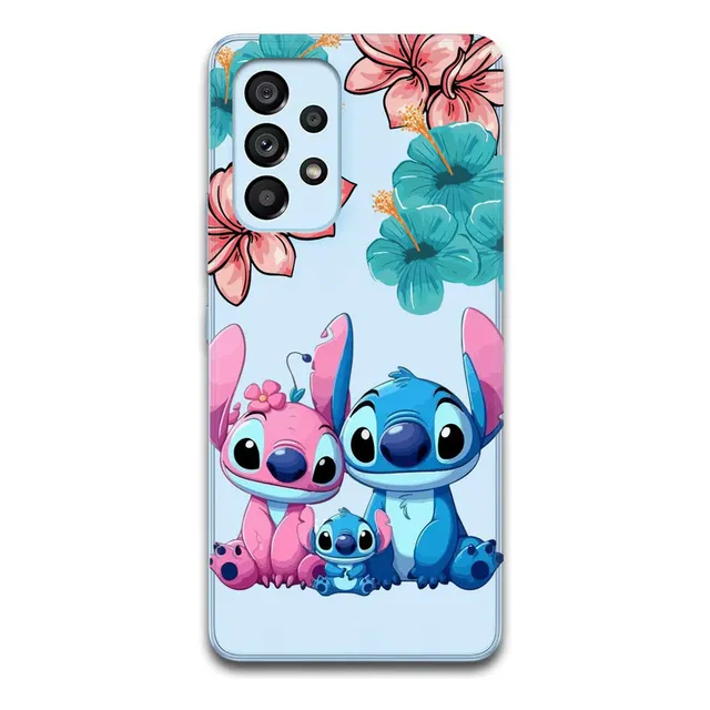 Funda Stitch 1 Transparente Para Galaxy