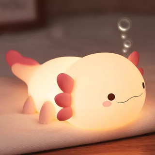 Ajolote Lampara Regalos Linda Luz Nocturna Recargable Ajolote Lampara Regalos Linda Luz Nocturna Recargable
