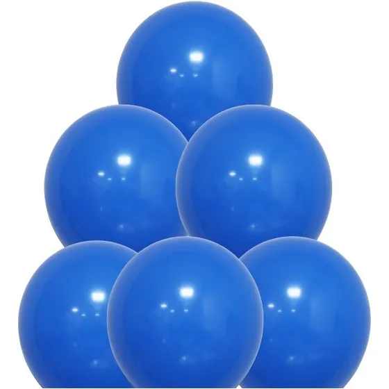 100 Globos No.12 Azul Colors Color Azul Rey 12 Estandar