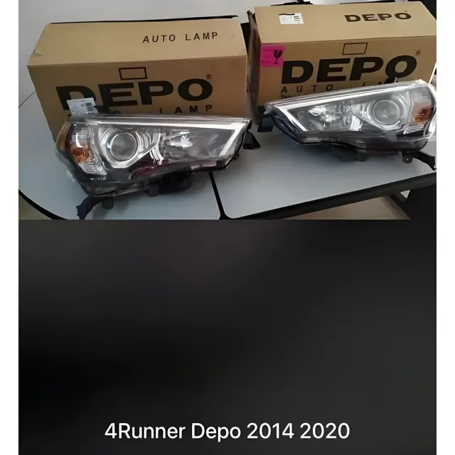 Faros Delanteros Para Toyota 4 Runner 2014-2020 Marca Depo