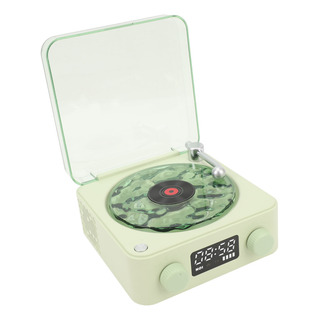 Alto-falante Portátil Vintage Record Player 4 Modos Sem Fio Alto-falante Portátil Vintage Record Player 4 Modos Sem Fio