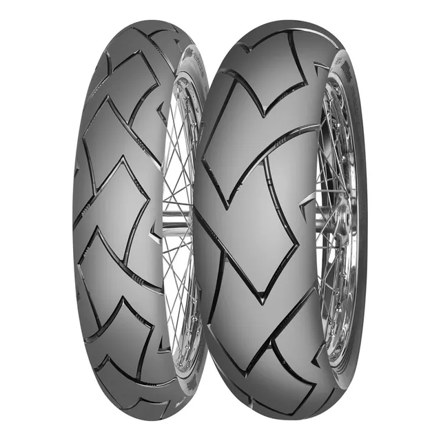 Par De Pneu Mitas Terraforce-r 100/90-19+170/60-17 Big Trail