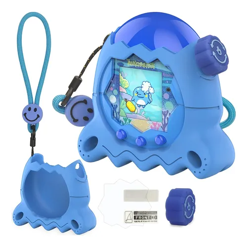 Brinquedo Bandai Tamagotchi Paradise Blue Water Com Mais De