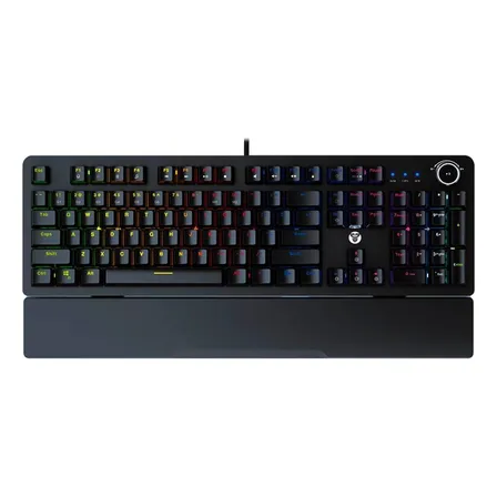 Teclado Gamer Fantech Maxpower Mk853 Negro Sw Red Español