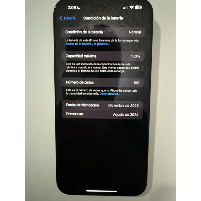Apple iPhone 15 Pro Max (512 Gb) - Titanio Negro