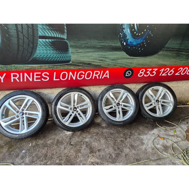 4 Rines Deportivos 17  Originales Audi C / Llantas 95% Vida