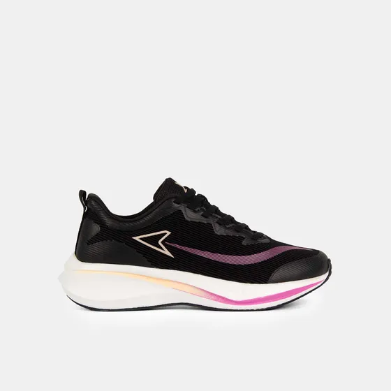 Zapatillas Deportivas Running Power Swift Negro Mujer