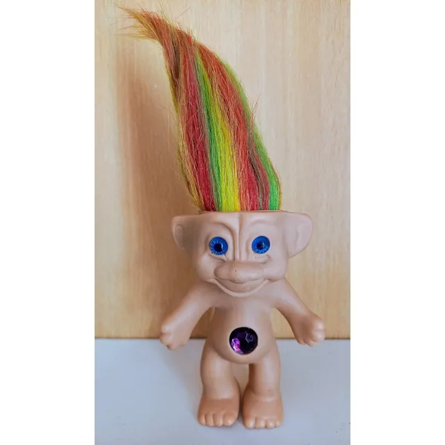 Trolls Muñeco Vintage Pelos Multicores Importado.