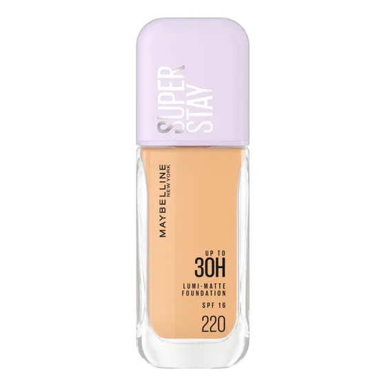 Base de maquillaje Superstay Lumi Matte de Maybelline NY Tono 220