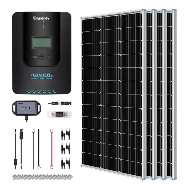 Kit Panel Solar 400w 12v Renogy Bluetooth Bt-1