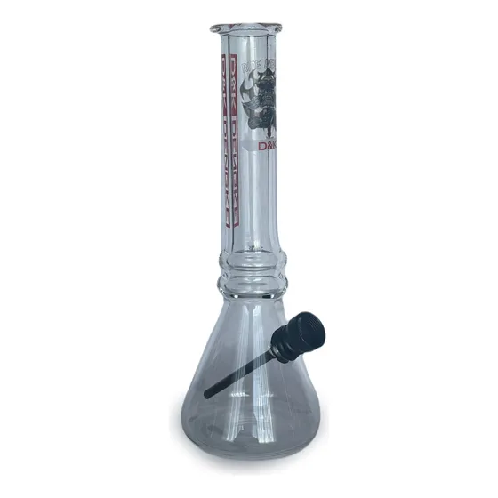 Bong Pipa De Agua Vidrio Pirex D&k 20cm