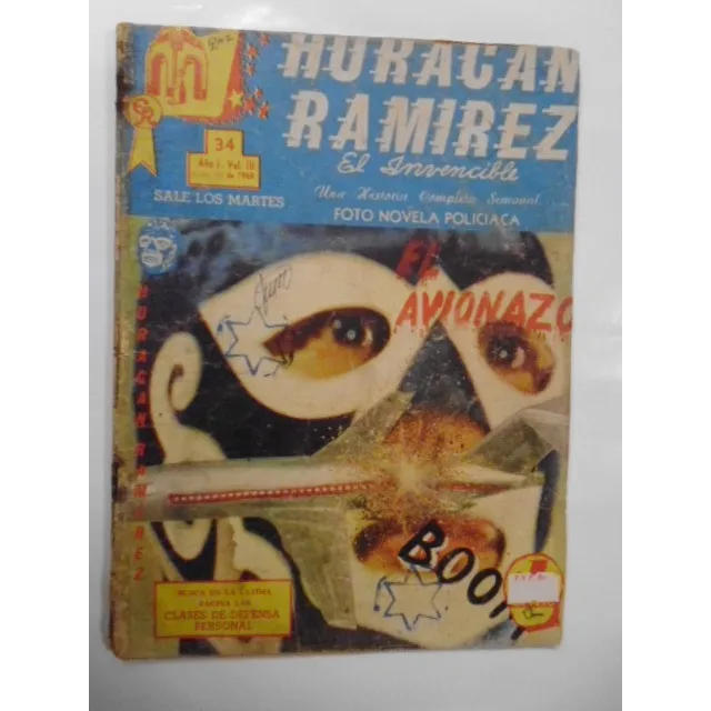 Huracan Ramirez,el Invencible # 34- Comic Fotonovela Fisico