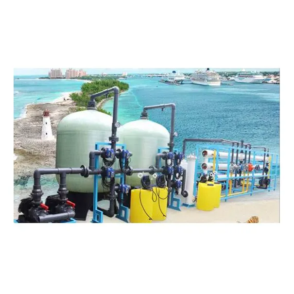 Planta Desalinizadora De Agua De Mar. Una Etapa. 480.000 Lpd