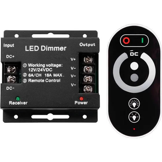 Controlador Cinta Dimmer 12v / Bj-ds01
