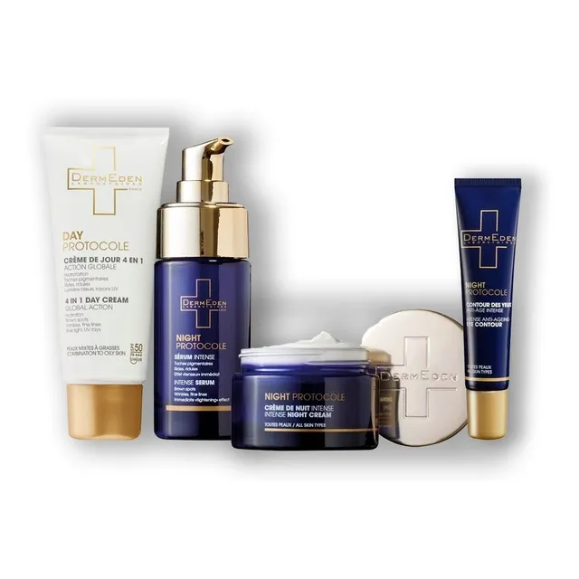 Dermeden Kit Antiedad Piel Grasa Con 4 Productos