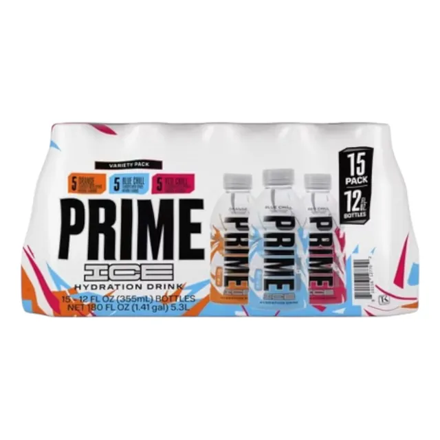 Bebida Prime Sabor Orange-blue Chill-red Chill 355 Ml 15 Pk