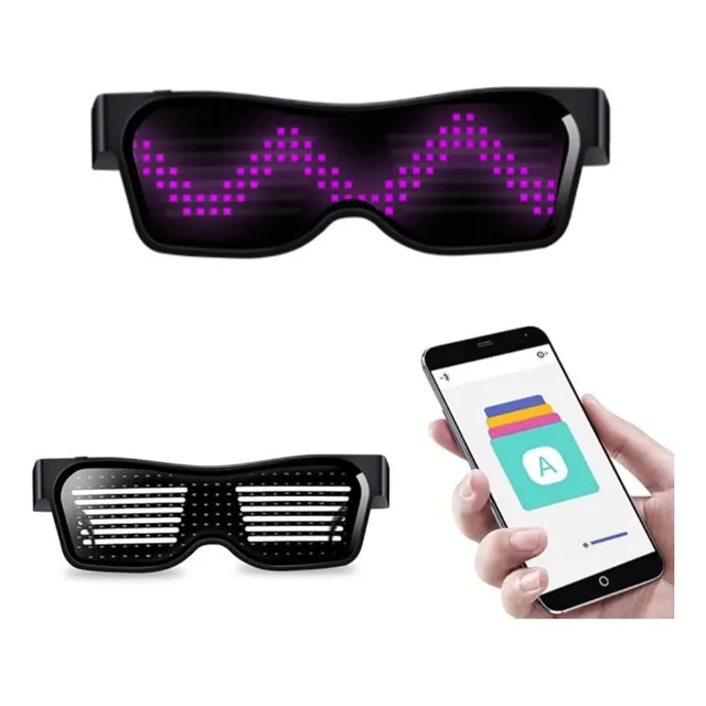 Lentes Led Bluetooth Gafas Ed Vidrios Ligeros Colorido Bts
