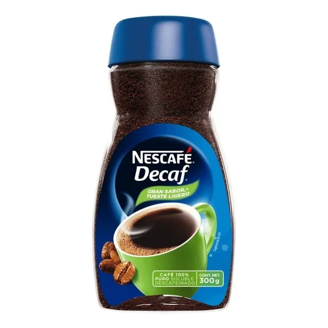 Café Soluble Nescafé Decaf Sin Cafeína Descafeinado 300gr