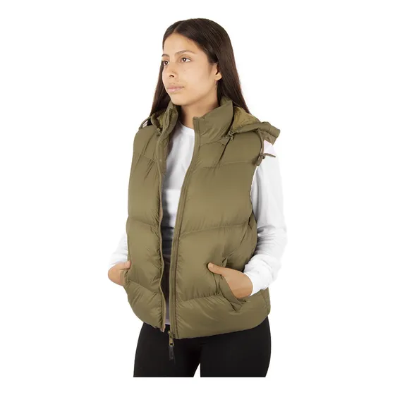Chaleco Satori Gazoo Verde Oliva Mujer