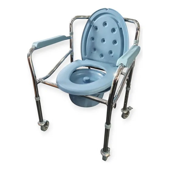 Silla Sanitario Con Ruedas Plegable Dargentto