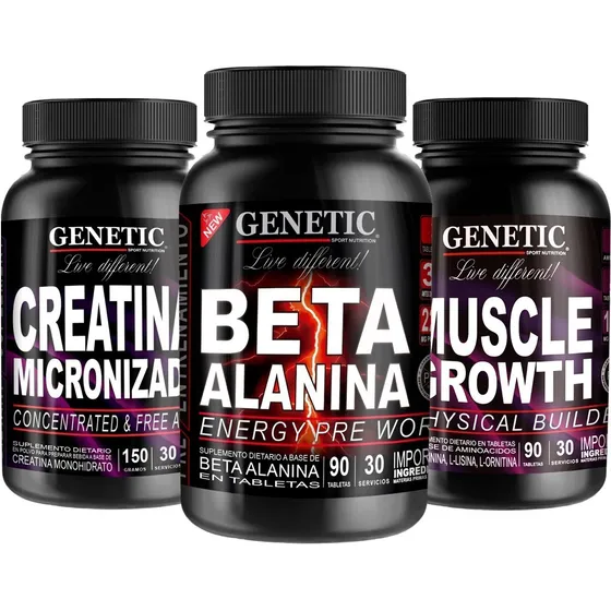 1 Energía Sexual Beta Alanina Creatina Muscle Growth Genetic