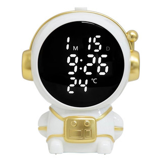 Nuevo Reloj Despertador Electrónico Astronaut Cub Con Nuevo Reloj Despertador Electrónico Astronaut Cub Con