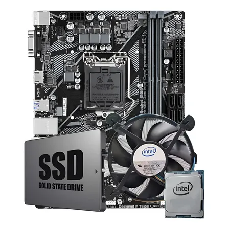Kit Gamer I7 3.8ghz + Placa Mae + 16gb + Ssd 240+ Gt 730 4g Verde